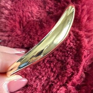 Ana Luisa Gold-Tone Curved Cuff Bracelet